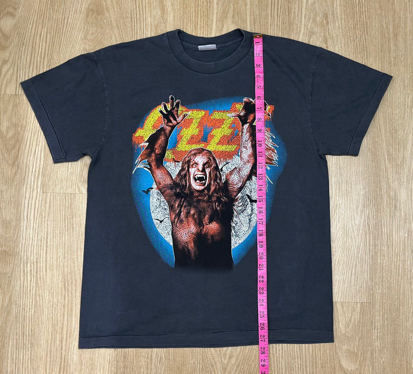 OZZY OSBOURNE vintage 1984 REPRINT OZZY OSBOURNE RULES t shirt BLACK SABBATH werewolf