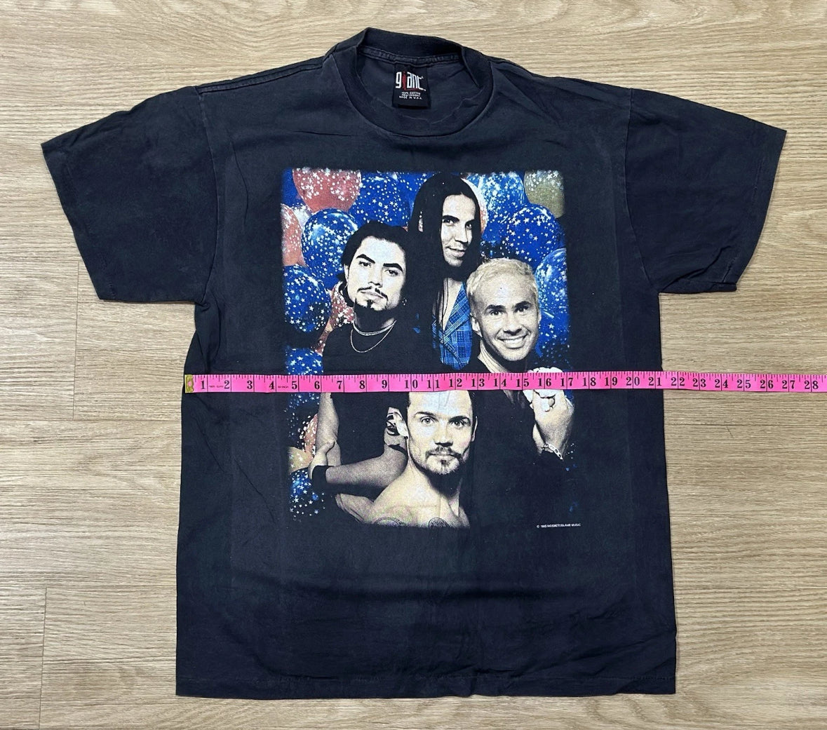 RED HOT CHILI PEPPERS vintage 1995 ABOUT THE AUTHOR t shirt FAMILY PHOTO