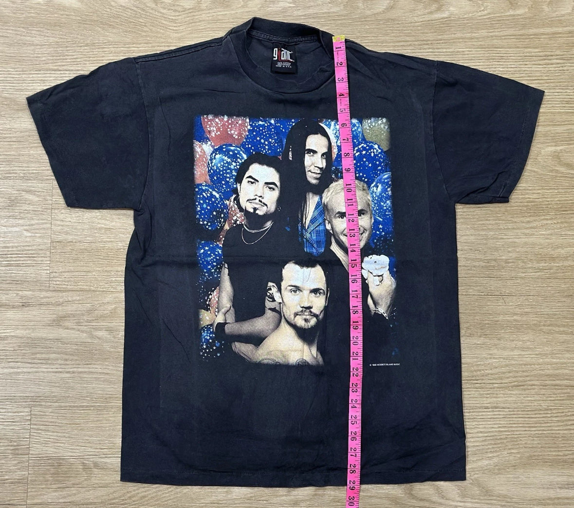 RED HOT CHILI PEPPERS vintage 1995 ABOUT THE AUTHOR t shirt FAMILY PHOTO