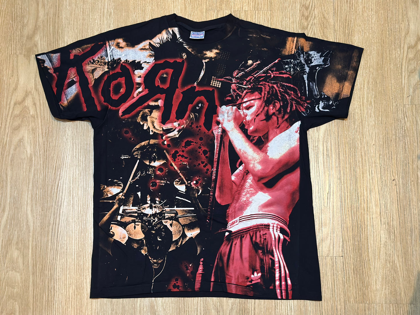 KORN vintage 1999 reprint EVERYBODYS GOT ISSUES all over print AOP t shirt