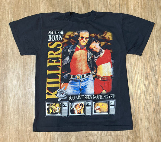 NATURAL BORN KILLERS 1994 movie reprint t shirt