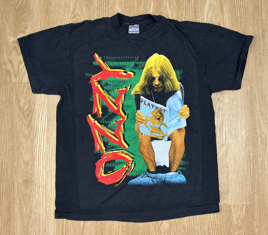 OZZY OSBOURNE vintage 1992 REPRINT BATHROOM BREAK t shirt TOILET