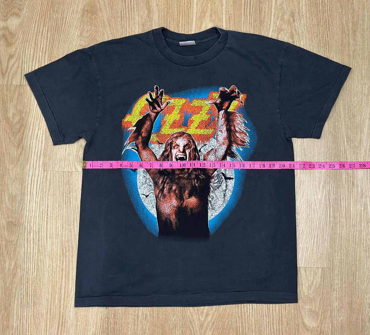 OZZY OSBOURNE vintage 1984 REPRINT OZZY OSBOURNE RULES t shirt BLACK SABBATH werewolf